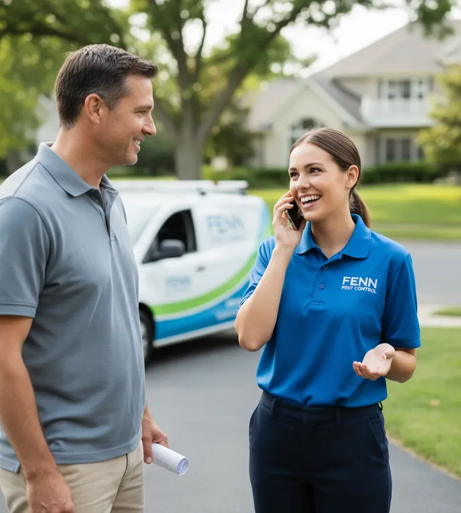 Fenn Pest Control customer support in Healdton